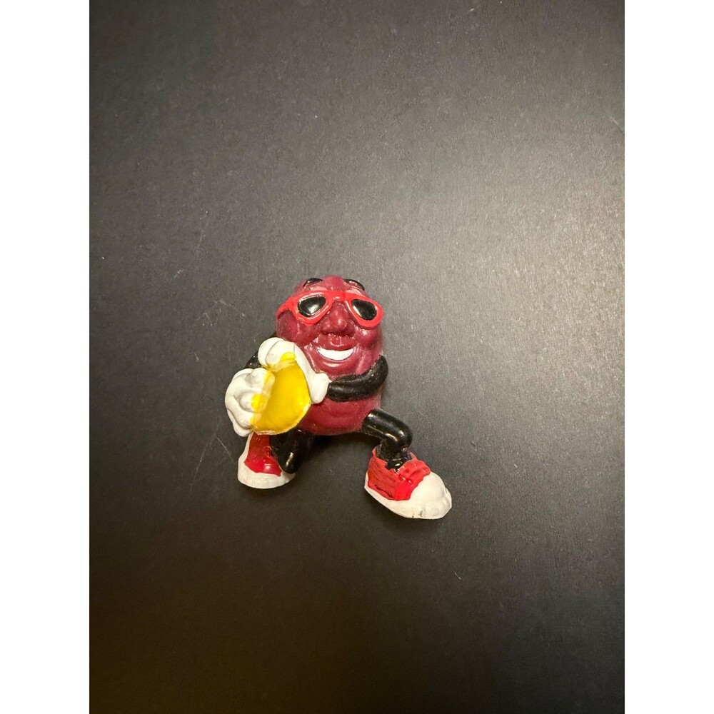 Vintage California Raisins Surfboard Figure Applause 1980s PVC